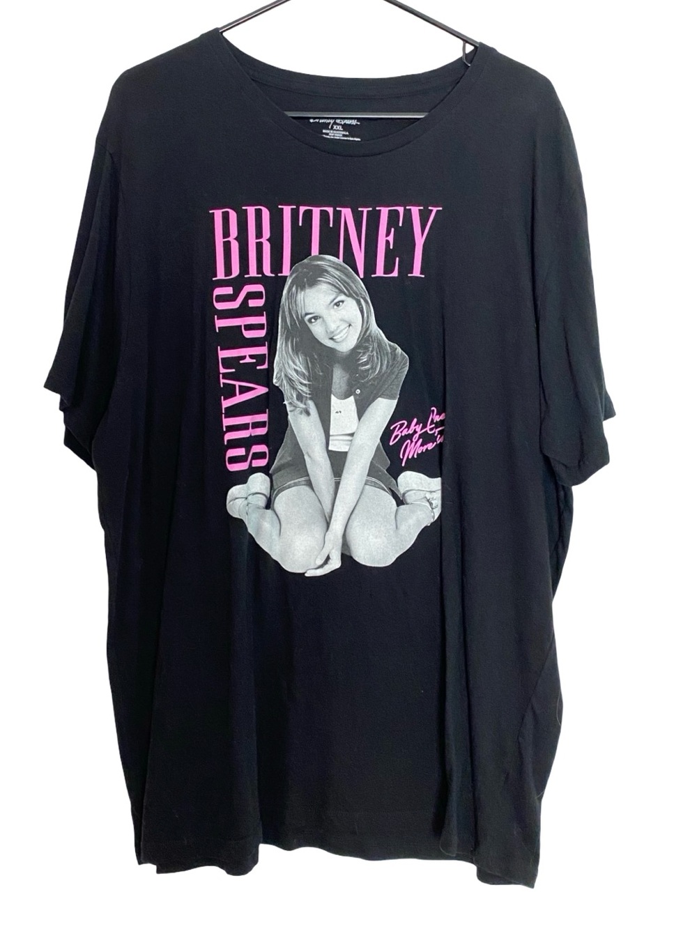 Britney Spears Band Tee Tshirt Unisex Size XXL Women Baby One More Time Chest 24